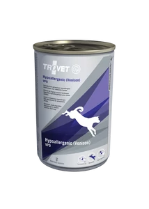 TROVET Hypoallergenic VENISON&amp;POTATO Diet/VPD kutyáknak 400g konzerv