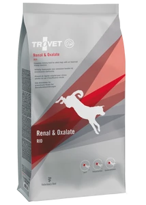 TROVET RENAL&amp; OXALATE DIER/RID száraztáp felnőtt kutyáknak 12,5 kg