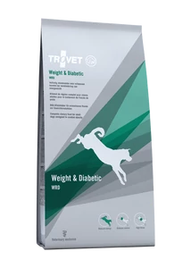 TROVET WEIGHT&amp;DIABETIC Diet (WRD)  DOG száraztáp kutyáknak, 12,5kg