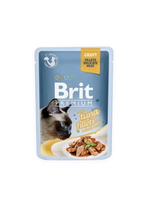 Brit Premium Cat tasakos Delicate Fillets in Gravy with Tuna 85g