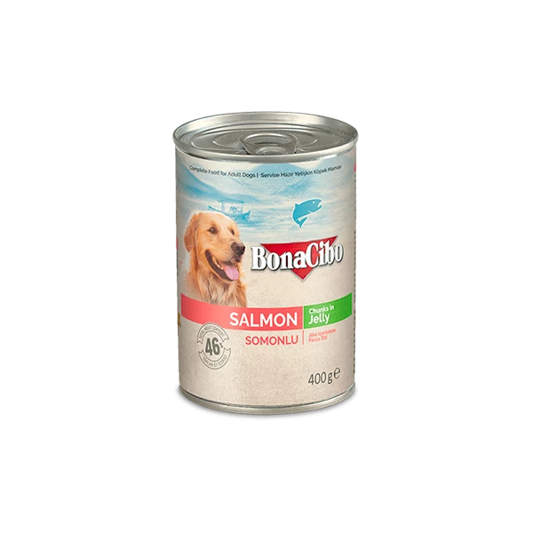 BONACIBO CANNED DOG FOODS SALMON 400g