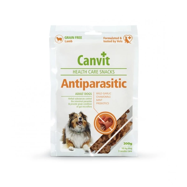 Canvit Jutalomfalat Kutyáknak Antiparasitic 200 G