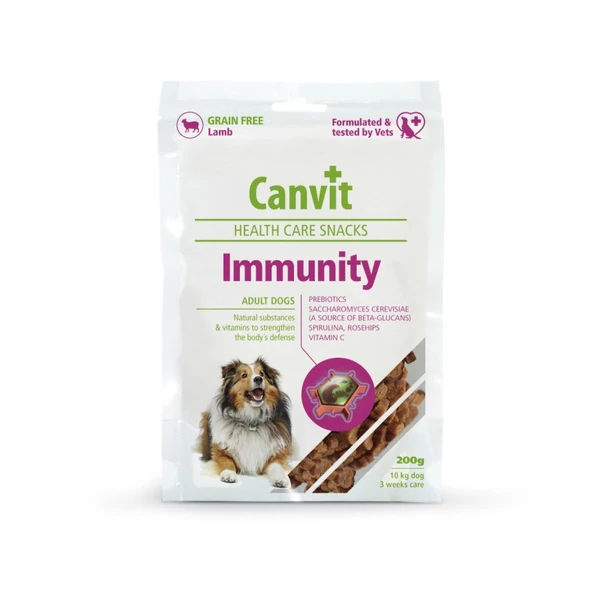 Canvit Jutalomfalat Kutyáknak Immunity 200 G