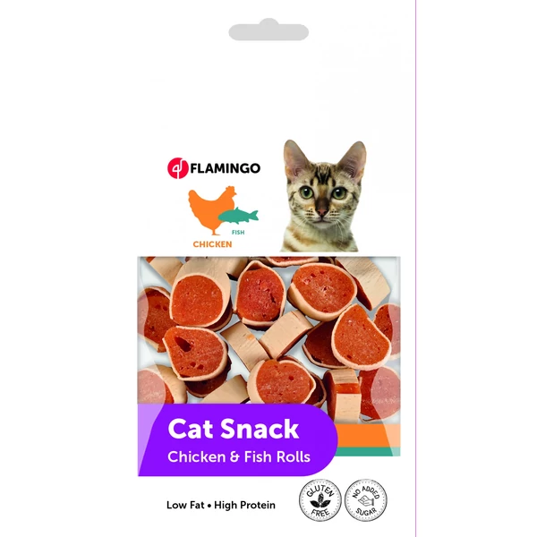 FLAMINGO MACSKA SNACK STRIPS DUCK 85G