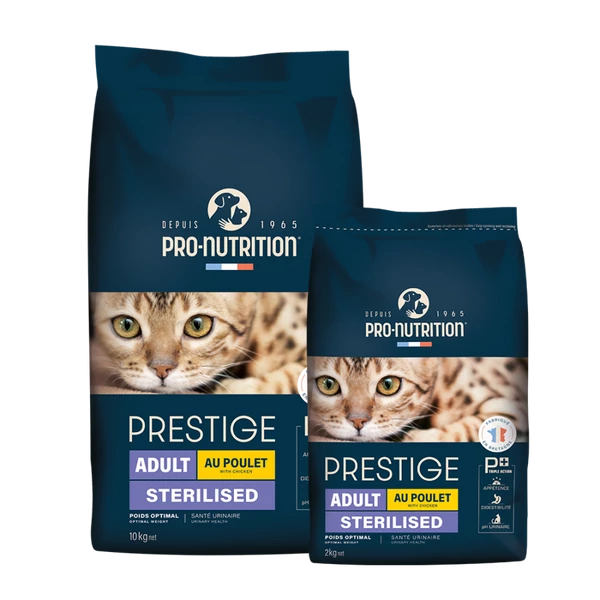 Flatazor Pro-Nutrition Prestige Cat Adult Sterilized Chicken 10kg