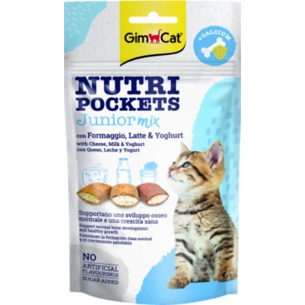 Gimborn Gimcat SNACK NUTRI POCKETS JUNIOR 60G