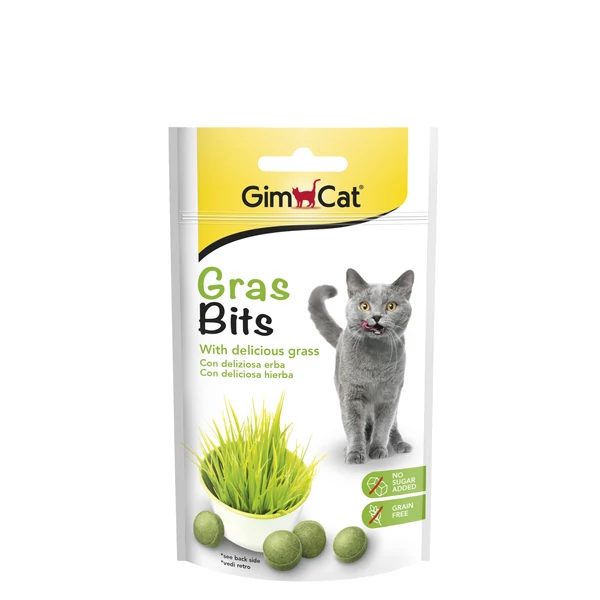 Gimborn Gimcat TABLETTA GRAS BITS (ZÖLD FŰ) TASTY TABS 50 G