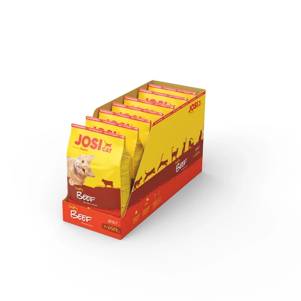 JosiCat Tasty Beef 7x650 g