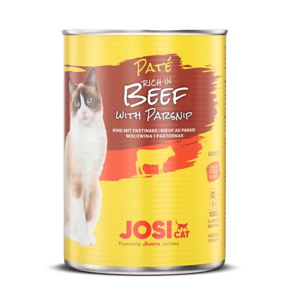 JosiCat konzerv Paté Beef with parsnip 12 x 400g