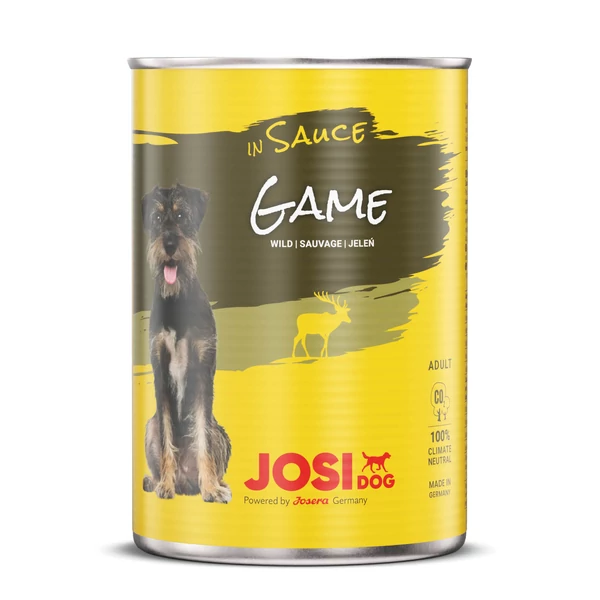 JosiDog konzerv Game in Sauce 12 x 415g