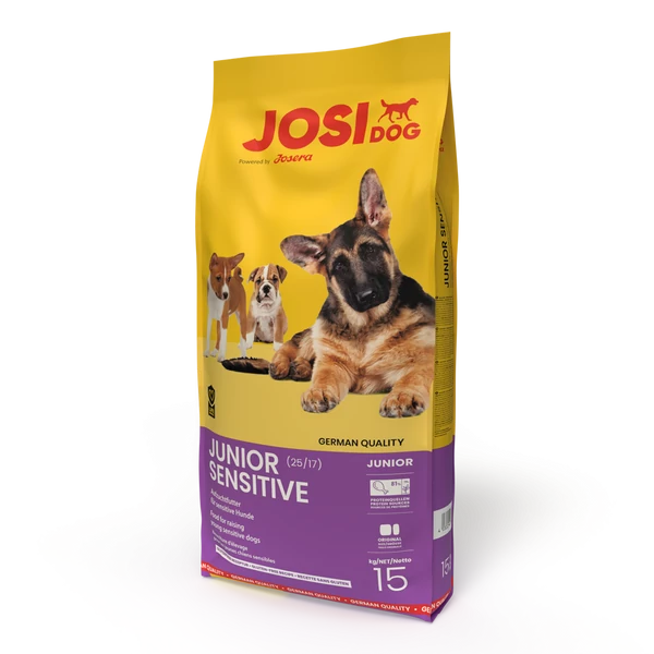 JosiDog Junior Sensitive 15 kg