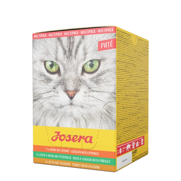 Josera alutasakos macska eledel Multipack Paté (doboz) 6x85 g