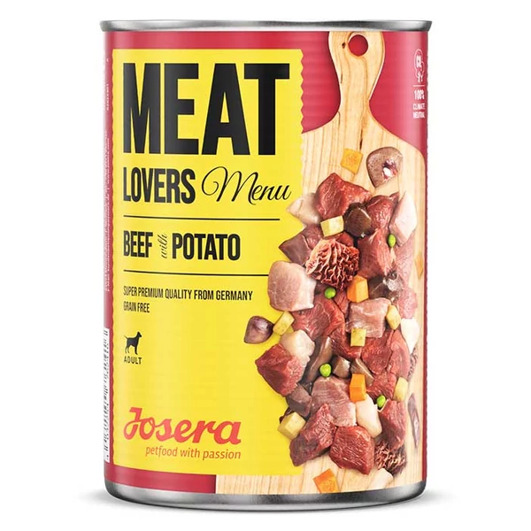 Josera Meat lovers Menu Beef with Potato 6x800g Josera Meat lovers Menu Beef with Potato 6x800g