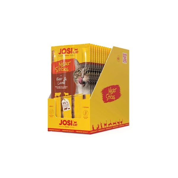 JosiCat Meat Sticks Beef&Lamb 20x35g JosiCat Meat Sticks Beef&Lamb 20x35g