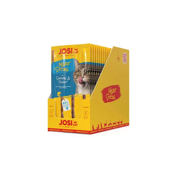 JosiCat Meat Sticks Salmon&Trout 20x35g JosiCat Meat Sticks Salmon&Trout 20x35g