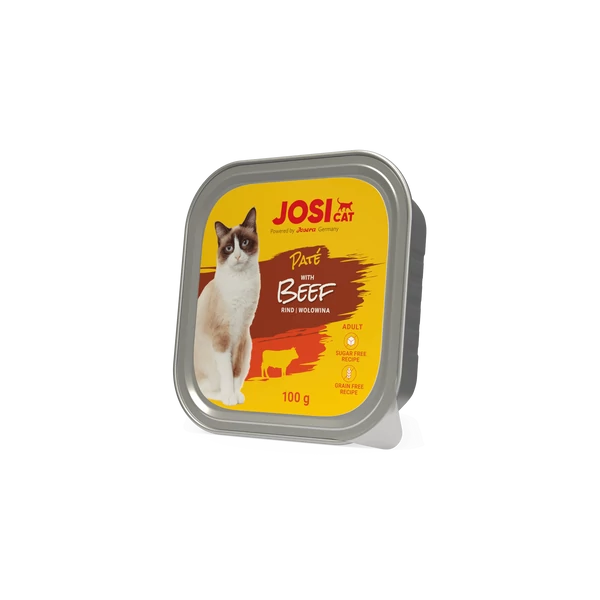 JosiCat Paté Alu Beef 32x100g JosiCat Paté Alu Beef 32x100g