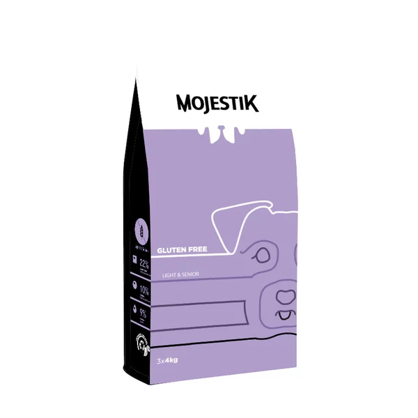 MOJESTIK Gluten Free Light and Senior 12kg