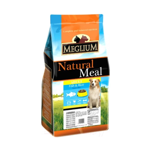 MEGLIUM DOG Sensible Fish & Rice 15 kg