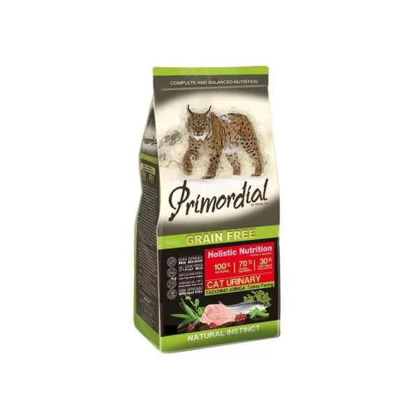 PRIMORDIAL GRAIN-FREE CAT Urinary Pulyka&Hering 6 kg