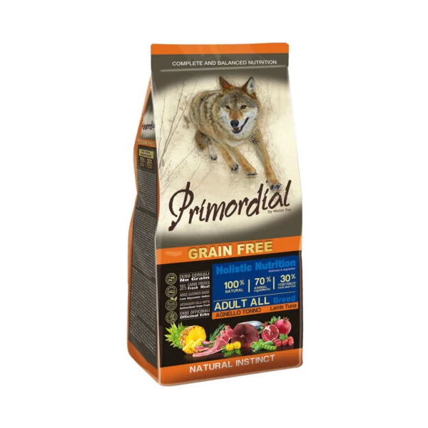 Primordial No Grain Adult Tuna&Lamb 20kg