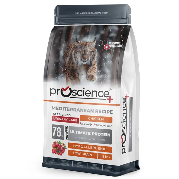 ProScience Sterilised Cat Chicken 1,5kg ProScience Sterilised Cat Chicken 1,5kg