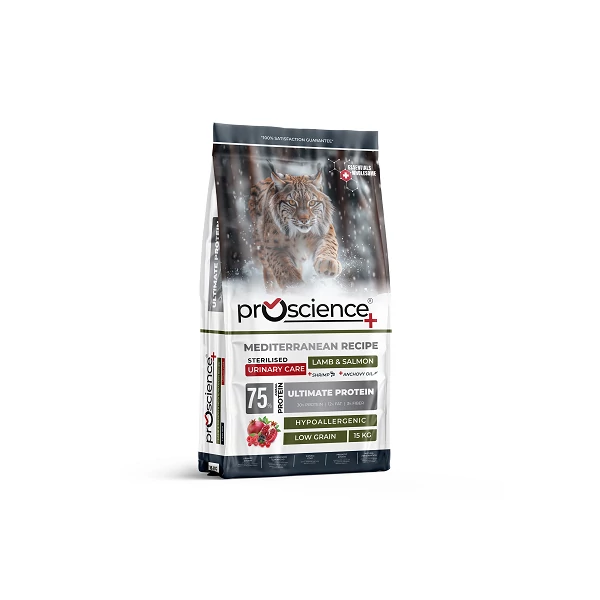 ProScience Sterilised Cat Lamb & Salmon 15kg ProScience Sterilised Cat Lamb & Salmon 15kg