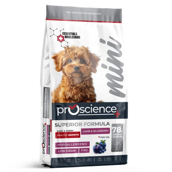 ProScience Mini Puppy Dog Lamb & Blueberry 7kg ProScience Mini Puppy Dog Lamb & Blueberry 7kg