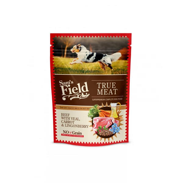 Sam's Field Pouch marha&borjú&répa&vörösáfonya 260g