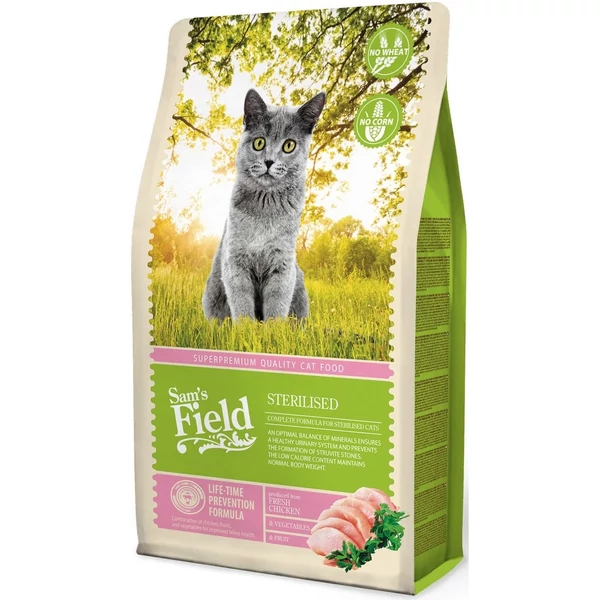 Sam's Field cat sterilised 2,5 kg