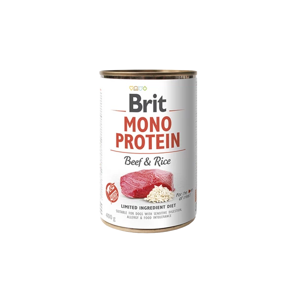 Brit Mono Protein Beef & Brown Rice 400 g