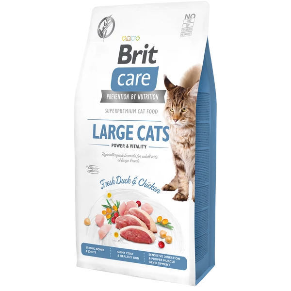Brit Care Cat Grain Free LARGE CATS Duck and Chicken