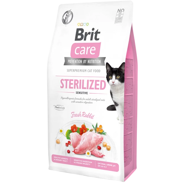 Brit Care Cat Grain Free STERILISED - SENSITIVE Rabbit