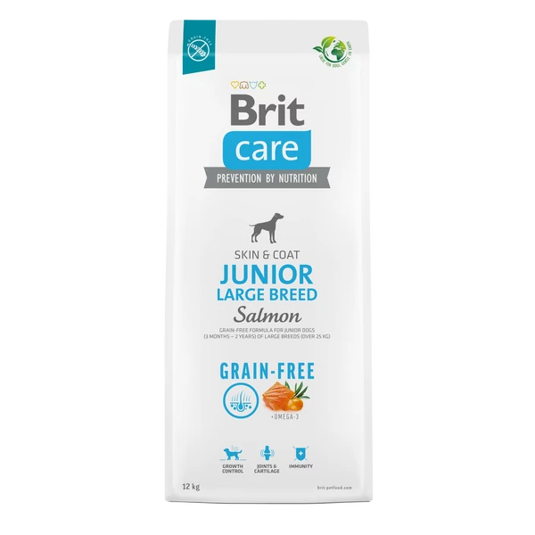 Brit Care Dog Grain-free Salmon Junior Large Breed 12 kg