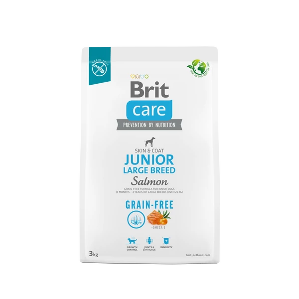 Brit Care Dog Grain-free Salmon Junior Large Breed 3 kg