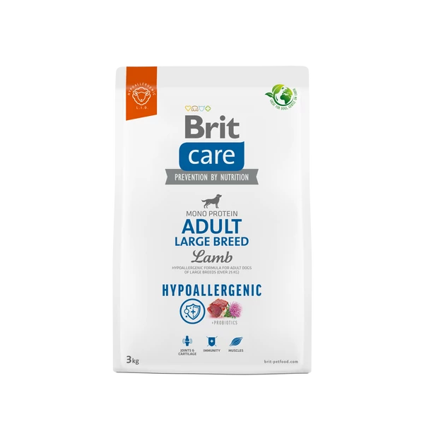 Brit Care Dog Hypoallergenic Lamb Adult Large Breed 3 kg