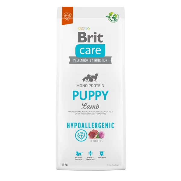 Brit Care Dog Hypoallergenic Lamb Puppy 12 kg