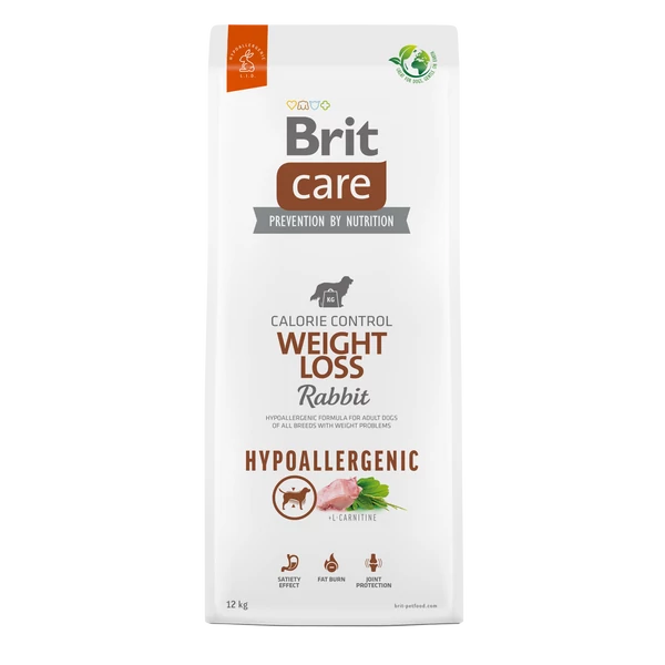 Brit Care Dog Hypoallergenic Rabbit Weight Loss 12 kg