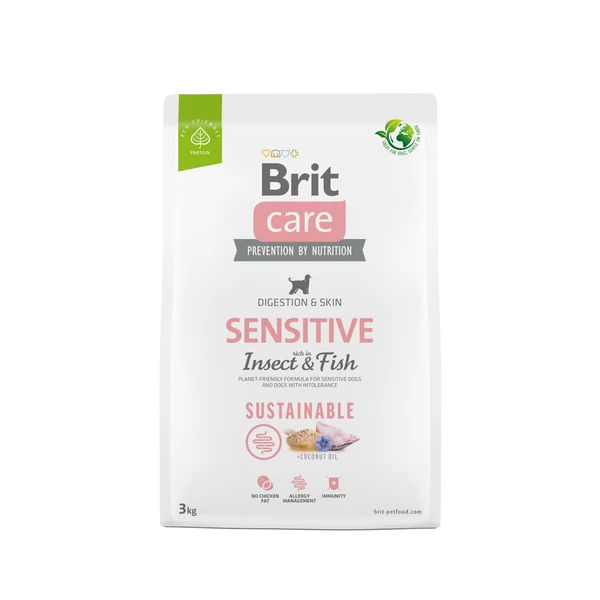 Brit Care Dog Sustainable Insect Sensitive 3 kg