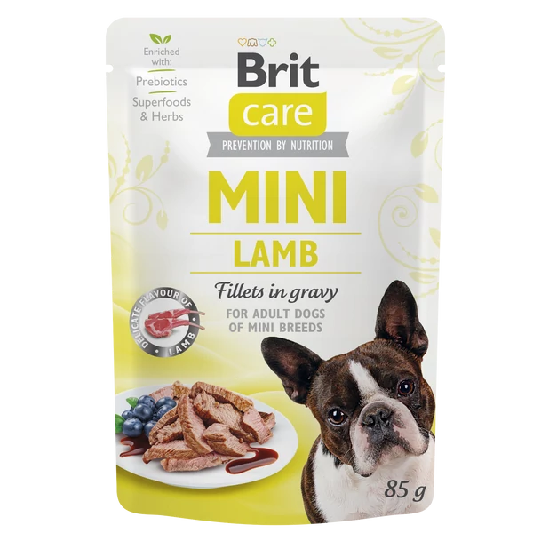 Brit Care Mini Lamb fillets in gravy 85g