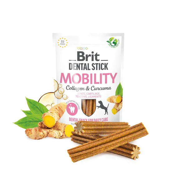 Brit Dental Stick Mobility with Curcuma & Collagen 251g