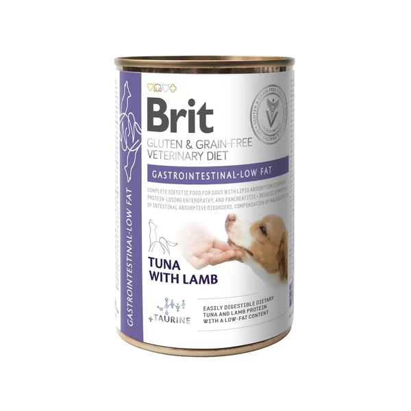 Brit GF Veterinary Diets Dog Can Gastrointestinal-low fat 400 g