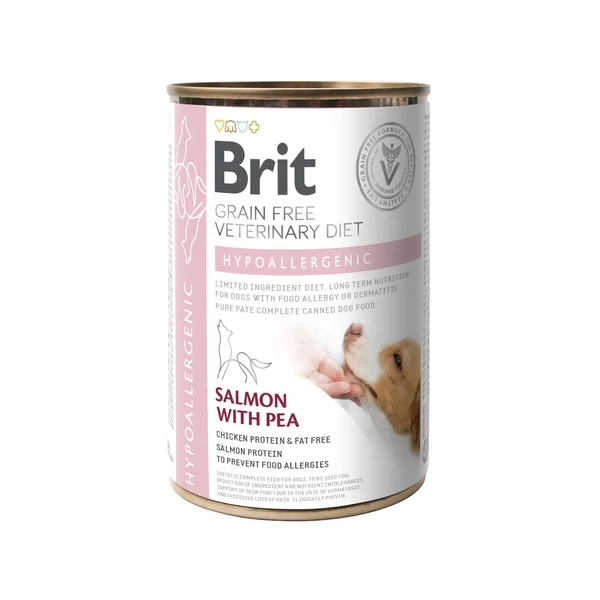 Brit GF Veterinary Diets Dog Can Hypoallergenic 400g