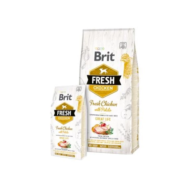 Brit Fresh Chicken with Potato Adult Great Life