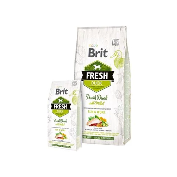 Brit Fresh Duck with Millet Active Run & Work