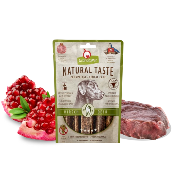 GranataPet Natural Taste Dental Hirsch 70g (szarvas)