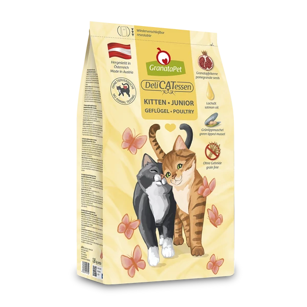 GranataPet DeliCatessen száraztáp Kitten szárnyas száraztáp 1,8 kg 4db