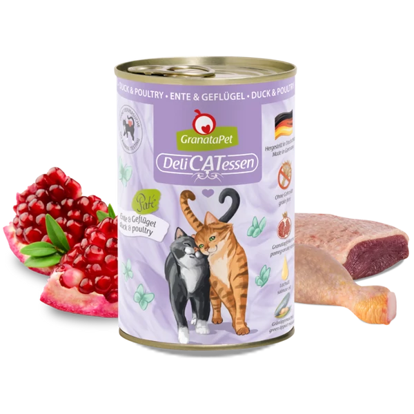 GranataPet DeliCatessen konzerv kacsa és szárnyas 400g