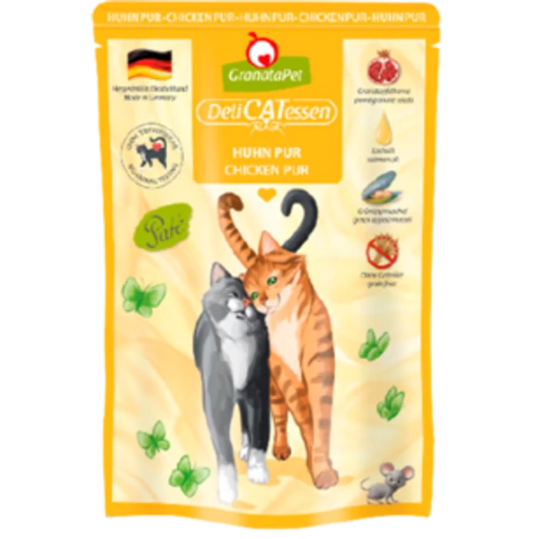 GranataPet Delicatessen Pouch Huhn PUR 85g