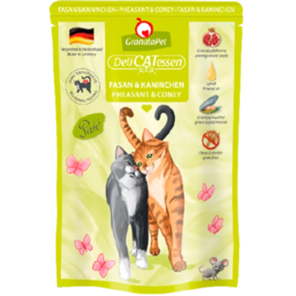 GranataPet Delicatessen Pouch fácán és nyúl 85g