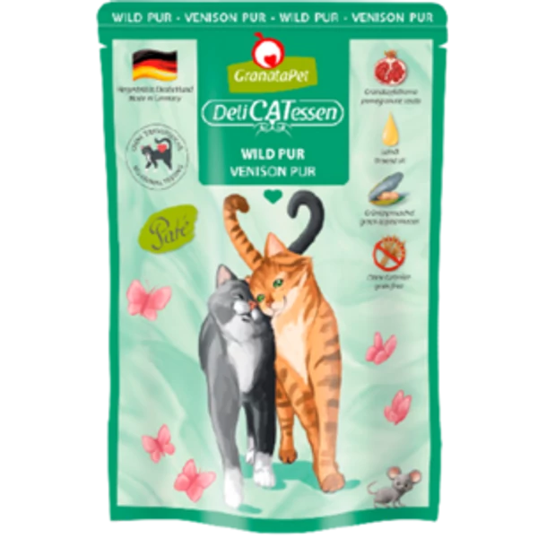 GranataPet Delicatessen Pouch Wild PUR 85g